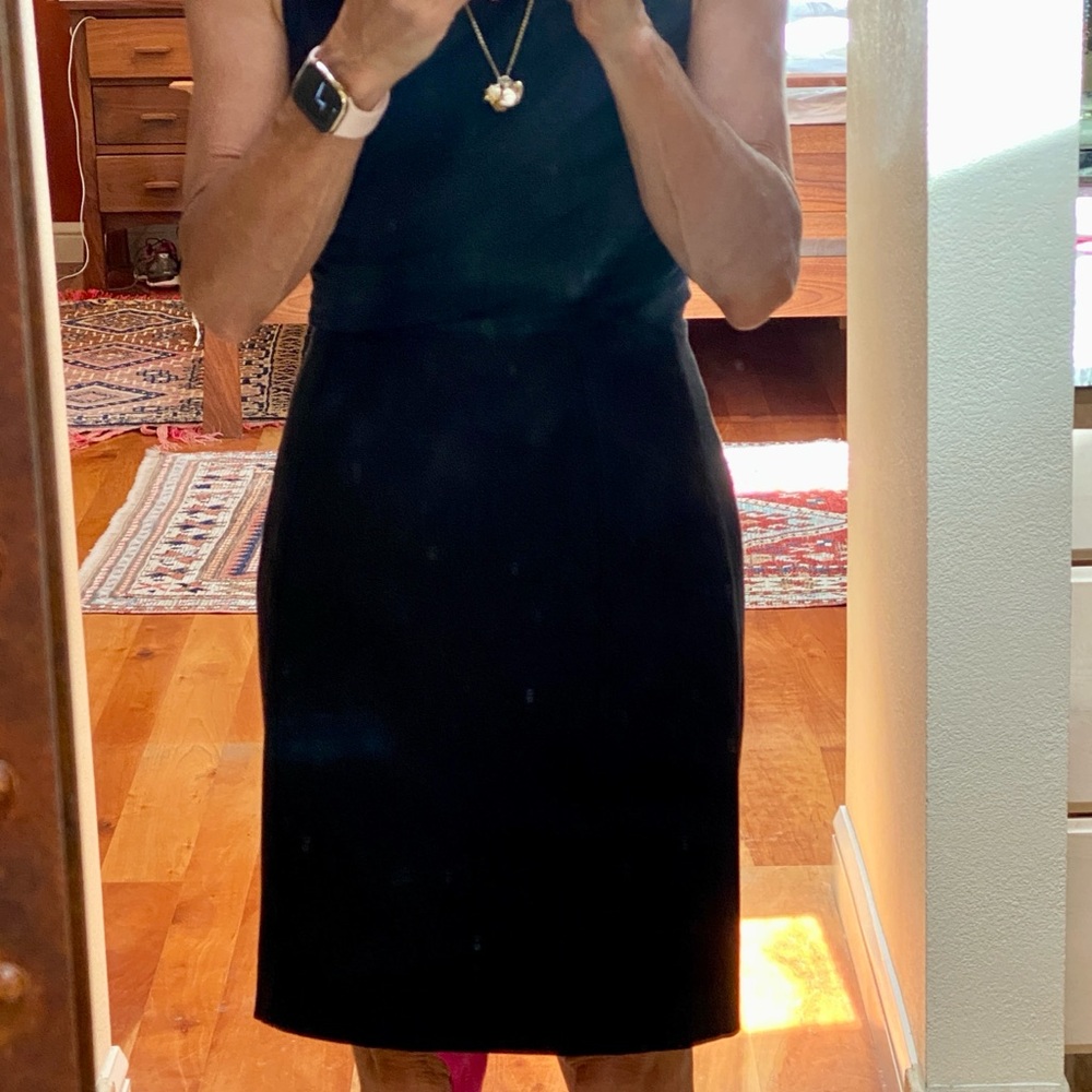 White House Black Market Pencil ✏️ Skirt w/Flounce 00P